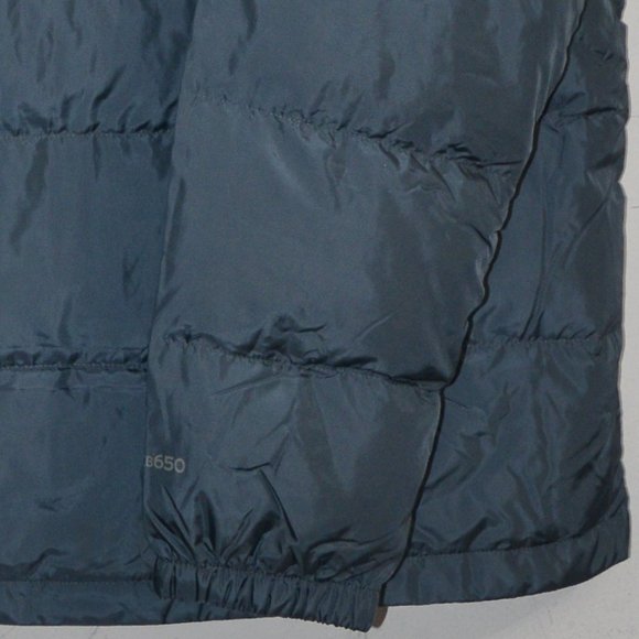 Eddie Bauer Men's Hooded Down Jacket, Gray - Picture 4 of 5